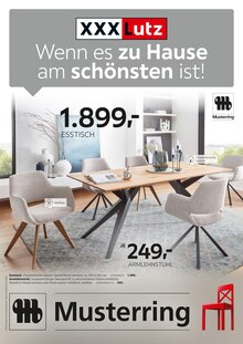 Esstisch Angebot im XXXLutz Möbelhäuser Prospekt, gültig von 16.03.2026 bis 29.03.2026 Esstisch Angebot im aktuellen XXXLutz Möbelhäuser Prospekt auf Seite 1