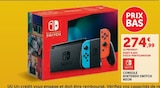 Console switch neon - NINTENDO en promo chez Hyper U Angers à 274,99 €