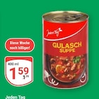 Aktuelles Gulasch Suppe Angebot bei GLOBUS in Koblenz ab 1,59 €