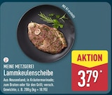 Lammkeulenscheibe Angebote von Meine Metzgerei bei ALDI Nord Delmenhorst für 3,79 €