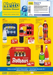 Netto Marken-Discount Bad Saulgau Prospekt "DER ORT, AN DEM DU IMMER AUSGEZEICHNETE PREISE FINDEST." mit 2 Seiten