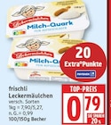 Leckermäulchen Milch-Quark im Angebot bei EDEKA in Potsdam Leckermäulchen Milch-Quark Angebote von frischli bei EDEKA Potsdam für 0,79 €