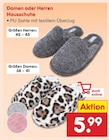 Damen oder Herren Hausschuhe bei Netto Marken-Discount im Henschtal Prospekt für 5,99 €