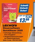 Steuersoftware QuickSteuer 2025 bei expert im Gevelsberg Prospekt für 13,99 €