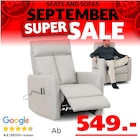 Wilson Sessel von Seats and Sofas für 549,00 € bei Seats and Sofas im Angebot Wilson Sessel von Seats and Sofas im aktuellen Seats and Sofas Prospekt