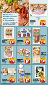 Bratwurst im REWE Prospekt "Dein Markt" mit 28 Seiten (Augsburg)