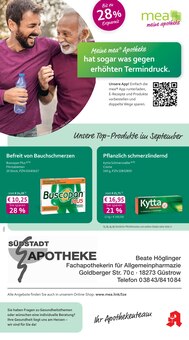 Aktueller mea - meine apotheke Prospekt "Unsere September-Angebote" Seite 1 von 4 Seiten