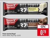 Riegel Banane im Angebot bei Marktkauf in Aschaffenburg Riegel Banane Angebote von Power System bei Marktkauf Aschaffenburg für 0,79 €