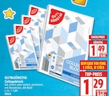 Collegeblock von Gut&Günstig für 1,29 € bei EDEKA im Angebot Collegeblock von Gut&Günstig im aktuellen EDEKA Prospekt