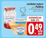 Joghurt im EDEKA Prospekt Joghurt von Landliebe im aktuellen EDEKA Prospekt für 0,49 €