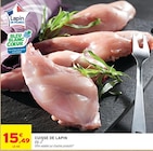 Promo Cuisse de Lapin à 15,49 € dans le catalogue Intermarché Express à Saint-Ouen