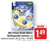 Kraft-Aktiv-Duftspender Lemon im Angebot bei E center in Sindelfingen Kraft-Aktiv-Duftspender Lemon Angebote von WC-Frisch bei E center Sindelfingen für 1,49 €