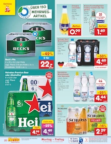 Wasser im aktuellen Netto Marken-Discount Prospekt (Reutlingen) Wasser im Netto Marken-Discount Prospekt "Aktuelle Angebote" mit 65 Seiten (Reutlingen)