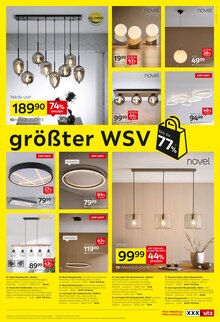 LED-Lampe im XXXLutz Möbelhäuser Prospekt "Deutschlands größter WSV" mit 18 Seiten (Wuppertal)