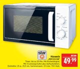 Mikrowelle „MM720CUK“ im Angebot bei Marktkauf in Schwabach Mikrowelle „MM720CUK“ Angebote von Star bei Marktkauf Schwabach für 49,99 €