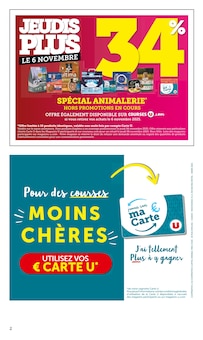 Catalogue U Express de la semaine 44, "U Express", page 2, 28/10/2025 - 09/11/2025 Prospectus U Express en cours, "U Express", page 2 sur 12