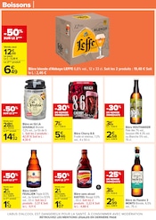 Leffe Angebote im Prospekt "PRODUITS LAITIERS & VÉGÉTAUX !" von Carrefour auf Seite 49