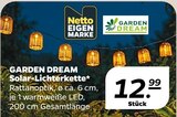 Solar-Lichterkette Angebote von Garden Dream bei Netto mit dem Scottie Neumünster für 12,99 €