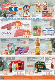 Supermarkt Prospekt von K+K - Klaas & Kock Oer-Erkenschwick K+K - Klaas & Kock Prospekt: "Wenn Lebensmittel, dann K+K", 12 Seiten, 28.11.2022 - 03.12.2022