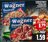 Original Steinofen Pizza, Pizzies oder Flammkuchen von Wagner im aktuellen Marktkauf Prospekt