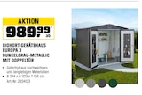 Gerätehaus Europa 3 im Angebot bei OBI in Koblenz Gerätehaus Europa 3 Angebote von Biohort bei OBI Koblenz für 989,99 €
