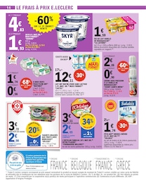 Prix et réduction Lait De Chèvre dans le prospectus E.Leclerc en cours Offre Lait De Chèvre dans le catalogue E.Leclerc du moment à la page 14