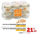 Promo Lot de 12 Terrines Familia Wiss à 21,99 € dans le catalogue Super U à Laguiole
