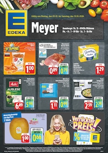 EDEKA Prospekt der Woche "Wir lieben Lebensmittel!" Seite 1, 05.10.2026 bis 10.10.2026 für Mildenau Aktueller EDEKA Prospekt "Wir lieben Lebensmittel!" Seite 1 von 8 Seiten für Mildenau
