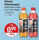 Vitaminwasser von Vitavate im aktuellen V-Markt Prospekt für 0,99 €