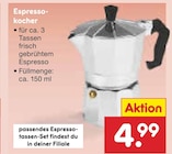 Espressokocher bei Netto Marken-Discount im Windischeschenbach Prospekt für 4,99 €
