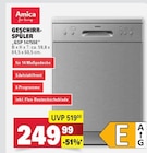 Aktuelle Geschirrspüler Angebote bei E center in Mainz Aktuelles Geschirrspüler GSP 14755E Angebot bei E center in Mainz ab 249,99 €