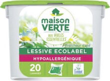 Lessive capsules ecolabel fraîcheur d’eté* - Géant Casino à Caen Lessive capsules ecolabel fraîcheur d’eté* en promo chez Géant Casino Caen à 3,85 €