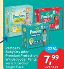 Baby Dry im Angebot bei budni in Buchholz Baby Dry Angebote von Pampers bei budni Buchholz für 7,99 €