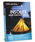 INSOLITE - WEEK-END EN FAMILLE - Wonderbox dans le catalogue Auchan Hypermarché