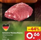 Netto Marken-Discount - Schweine-Nacken/Kamm Angebot im Prospekt Schweine-Nacken/Kamm bei Netto Marken-Discount im Prospekt "" für 0,66 €