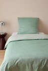 Lot housse de couette et taie d'oreiller 100% coton bio GOTS en promo chez Monoprix Parly II Le Chesnay à 21,00 €
