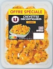 Crevettes Décortiquées - U - Super U à Valence Crevettes Décortiquées - U en promo chez Super U Valence à 4,40 €