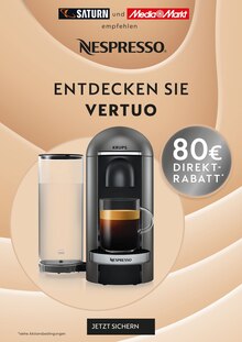 Nespresso, ENTDECKEN SIE VERTUO für Berlin