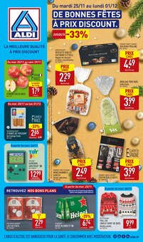 Promo Saucisse sèche dans le catalogue Aldi du moment à la page 1