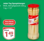 Spargelstangen von Jeden Tag im aktuellen GLOBUS Prospekt