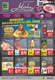 EDEKA Prospekt für Bonn: "Aktuelle Angebote", 26 Seiten, 16.02.2026 - 21.02.2026