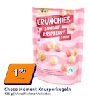 Knusperkugeln Crunchies Sundae Raspberry Style Angebote von Choco Moment bei Action Homburg für 1,99 €