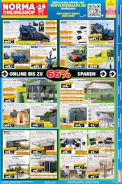 Aktueller Norma Prospekt mit Gartentisch, "Mehr fürs Geld", Seite 20