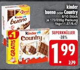 bueno oder Country von kinder im aktuellen EDEKA Prospekt für 1,99 €