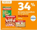 Promo 34% de remise immédiate sur la gamme ITALPIZZA à  dans le catalogue Auchan Supermarché à Noyelles-lès-Vermelles