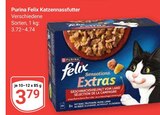 Katzennassfutter im Angebot bei GLOBUS in Altenburg Katzennassfutter Angebote von Purina Felix bei GLOBUS Altenburg für 3,79 €