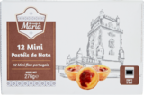 Mini Pasteis de Nata au Four surgelés - NUTRIVA en promo chez Carrefour Saint-Étienne-du-Rouvray à 4,50 €