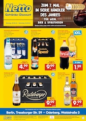 Cola Angebot im aktuellen Netto Marken-Discount Prospekt auf Seite 1