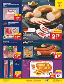 Wurst im Netto Marken-Discount Prospekt "Aktuelle Angebote" mit 58 Seiten (Essen)