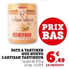 Pâte à tartiner Que Nuevo - L'Artisan Tartineur en promo chez Super U Pâte à tartiner Que Nuevo - L'Artisan Tartineur dans le catalogue Super U